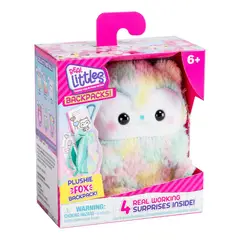 ANSALDO - Mochila Peluche Con Accesorios Real Littles - Fox