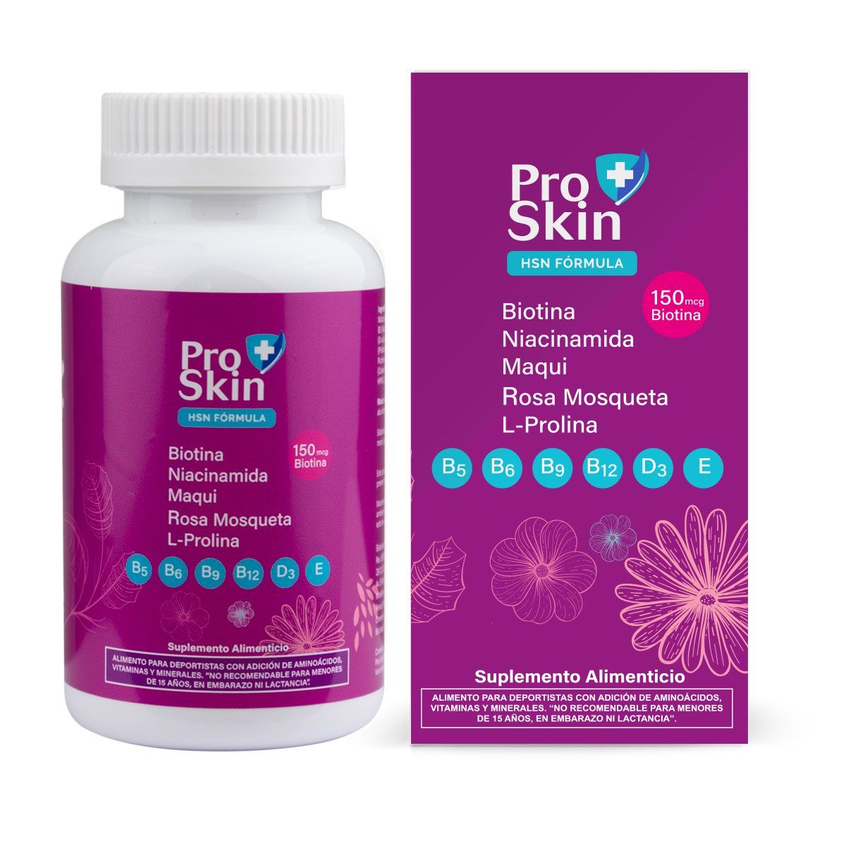 BIO SWISS LAB - PRO SKIN PROTEGE Y REVITALIZA TU PIEL PELO Y UÑAS