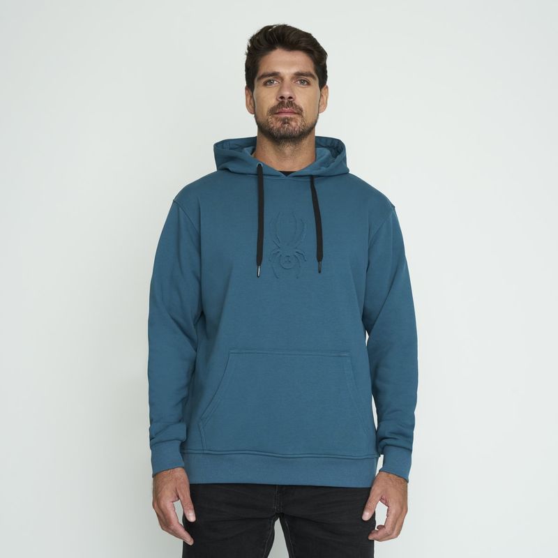 SPYDER - Polerón Hombre Spyder Hoodie Efter Azul
