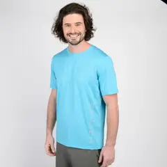 SPYDER - Polera Entrenamiento Hombre Celeste