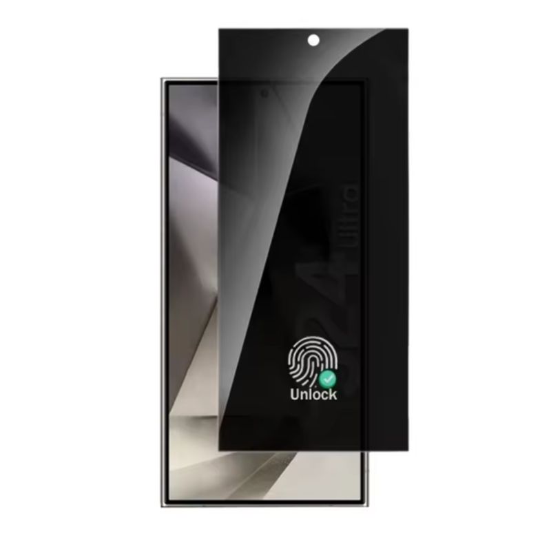 GENERICO - Lámina Mica Privacidad 3d Anti-espía Para Samsung S24 Ultra