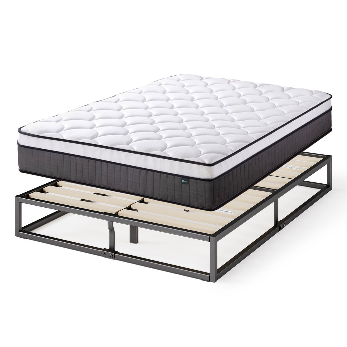 ZINUS - Cama Joseph Zinus Resortes Pocket King 25cms