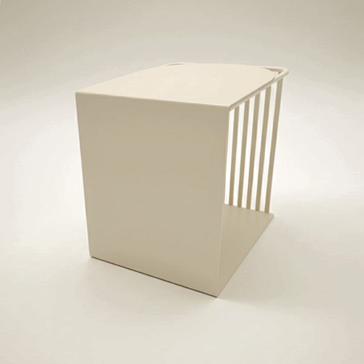 LIVING MARKET - Mesa Lateral Auxiliar Brig 36x36x455 Hecho a Mano