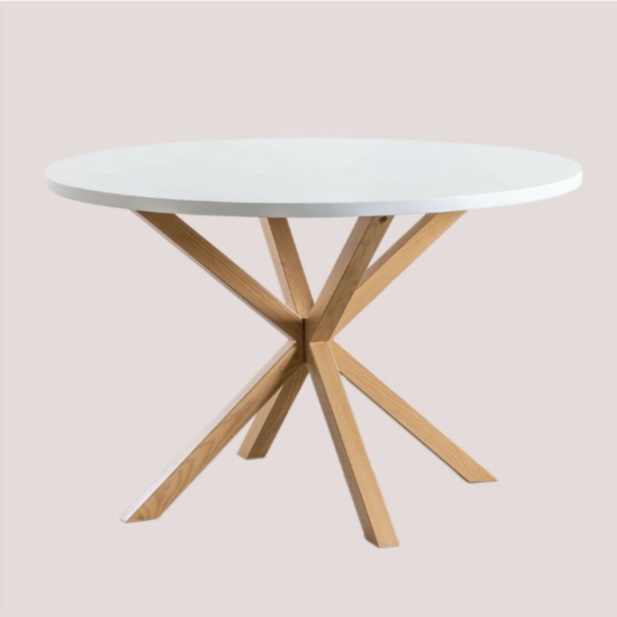 CORI CORI - Mesa de Comedor Warwick 100cms - Melamina Blanca
