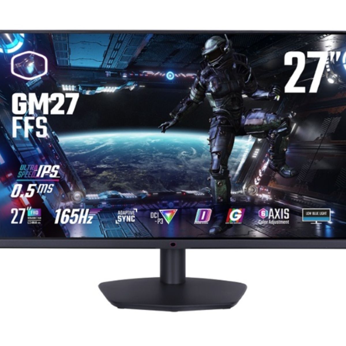 COOLER MASTER - Monitor Gamer 27" - Cooler Master GM27-FFS - Full HD - 1 ms - 165 Hz