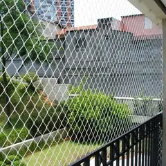 GENERICO - MALLA DE SEGURIDAD TRANSPARENTE 2 mts ancho X 5 mts de largo