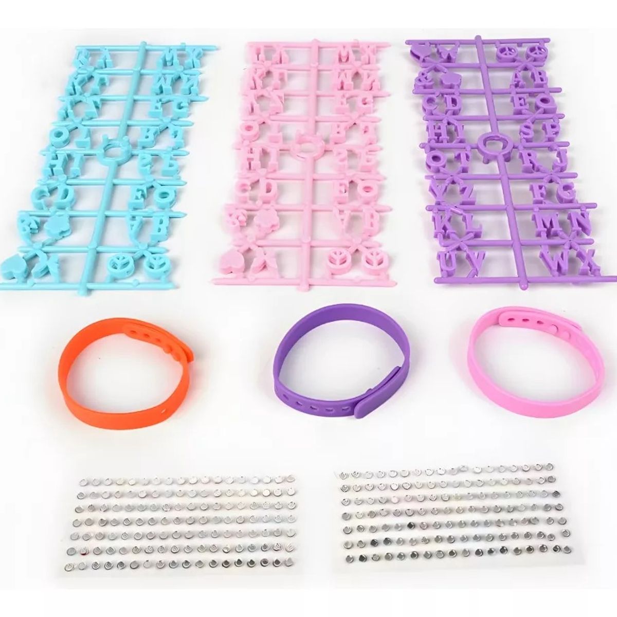 GENERICO - Juego De Para Hacer Pulsera De Niñas Set Para Hacer