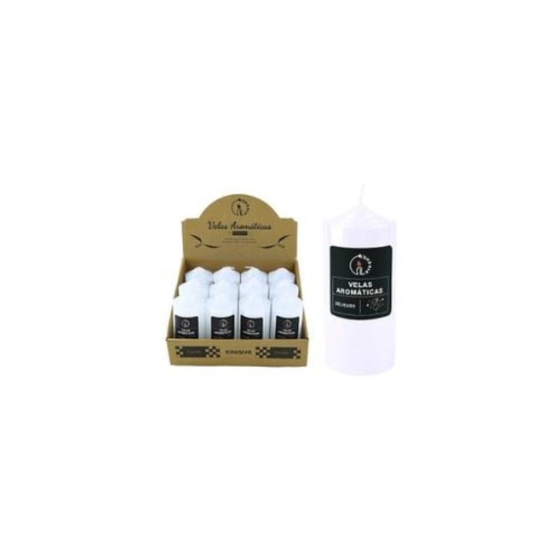 GENERICO - Vela Aromática Pilar Blanco 5x12cm 205g