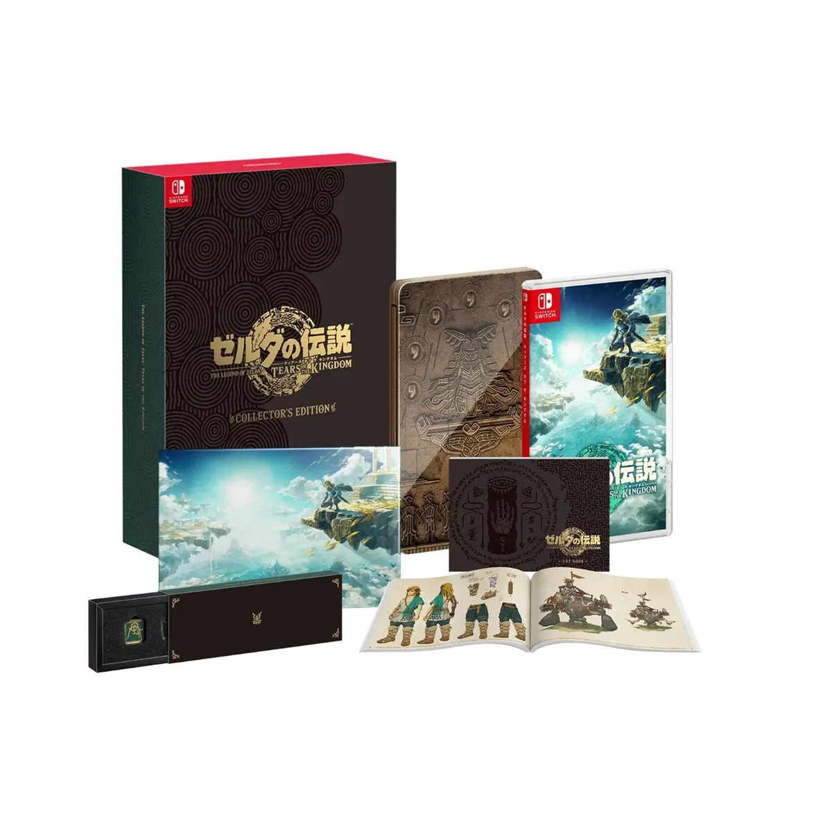 NINTENDO - Zelda Tears Of The Kingdom Collector Edition Japan - Nintendo Switch