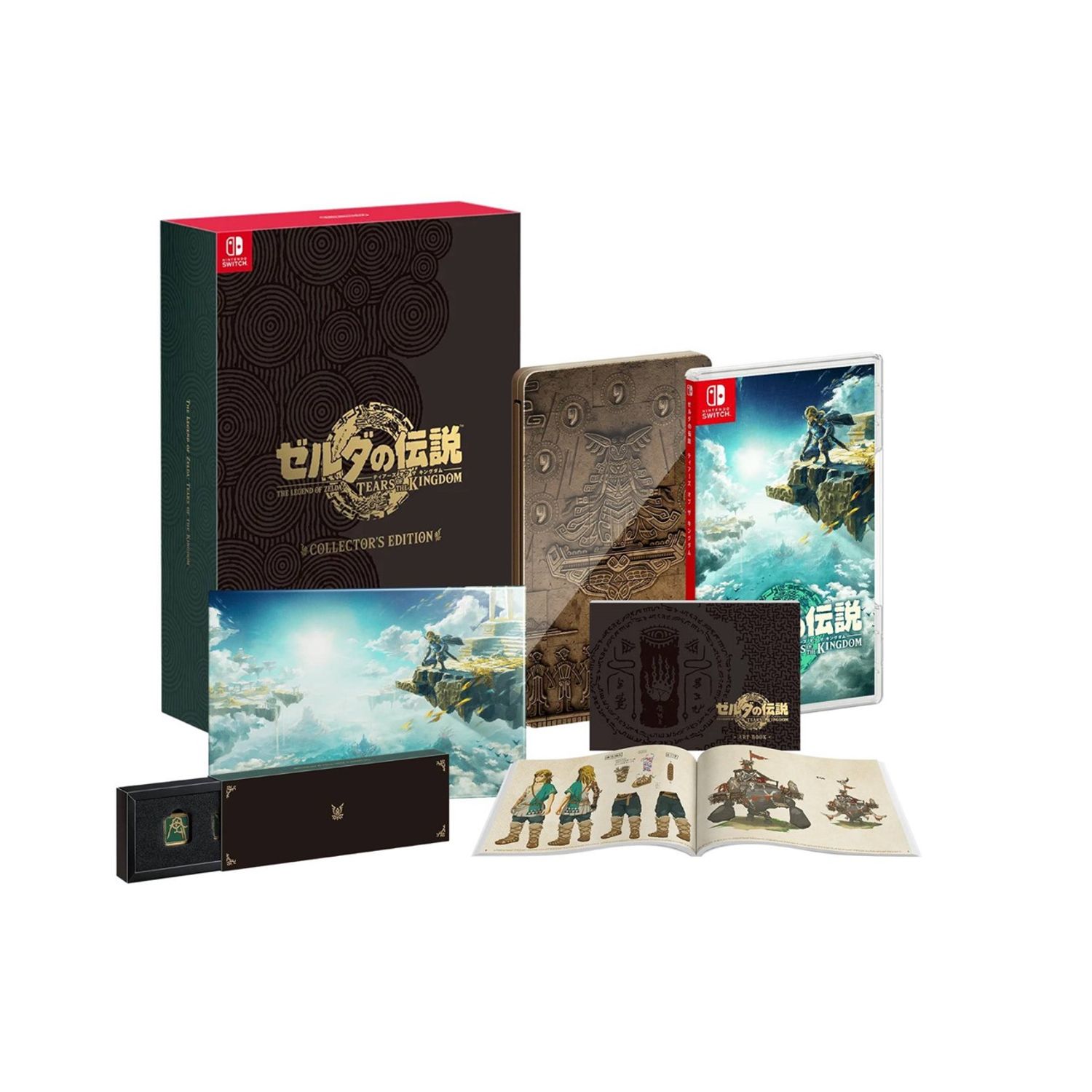 NINTENDO Zelda Tears Of The Kingdom Collector Edition Japan
