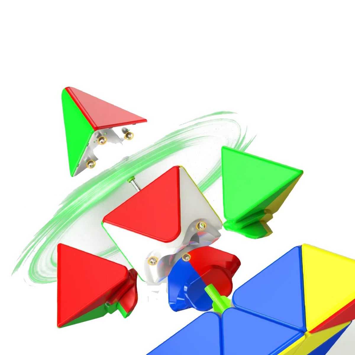 QIYI - Pyraminx Pirámide Gigante Cubo Rubik Colección