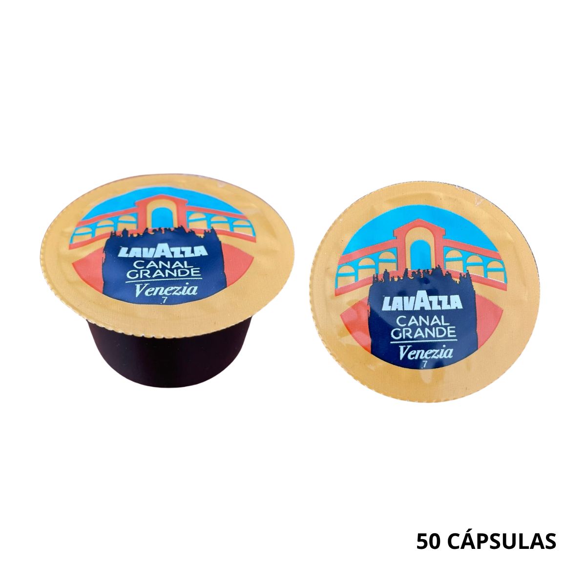 LAVAZZA - Pack 50 Cápsulas Café Espresso Canal Grande Lavazza
