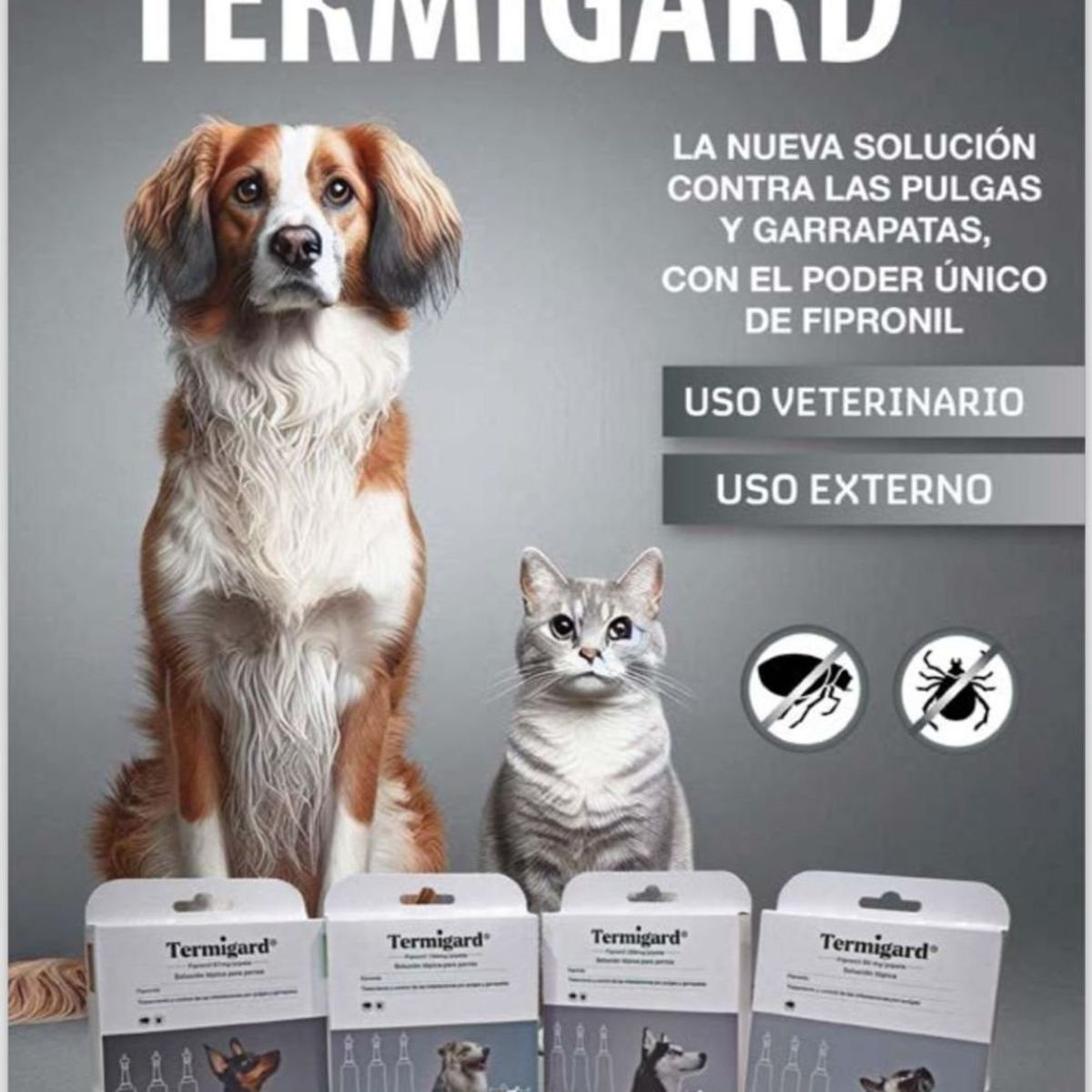 GENERICO - 3 Pipetas antipulgas y garrapatas perros 2 a 10K