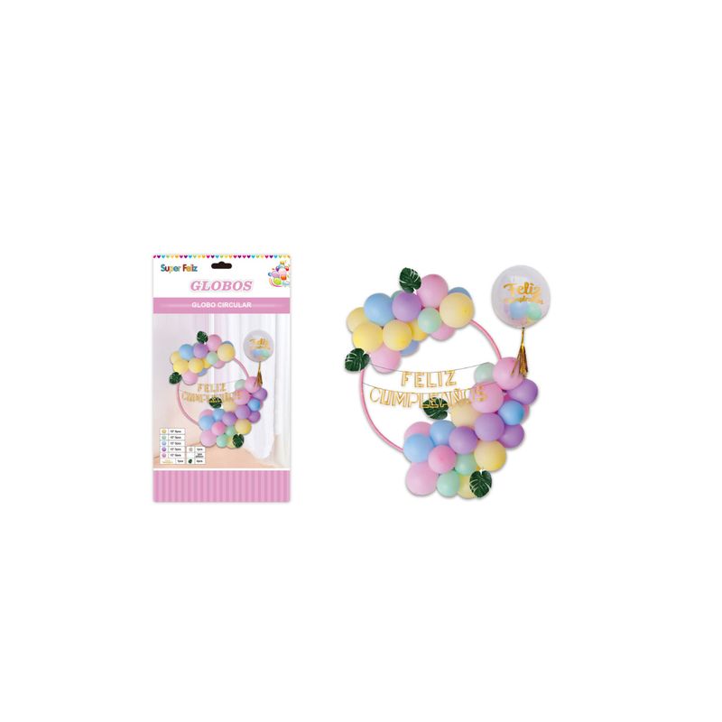 GENERICO - SET DE GLOBOS DE CUMPLEAÑOS