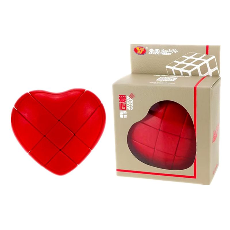 FANXIN - 3x3x3 Corazón Fanxin Cubo Mágico Rubik Colección