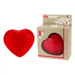 FANXIN - 3x3x3 Corazón Cubo Mágico Rubik Colección