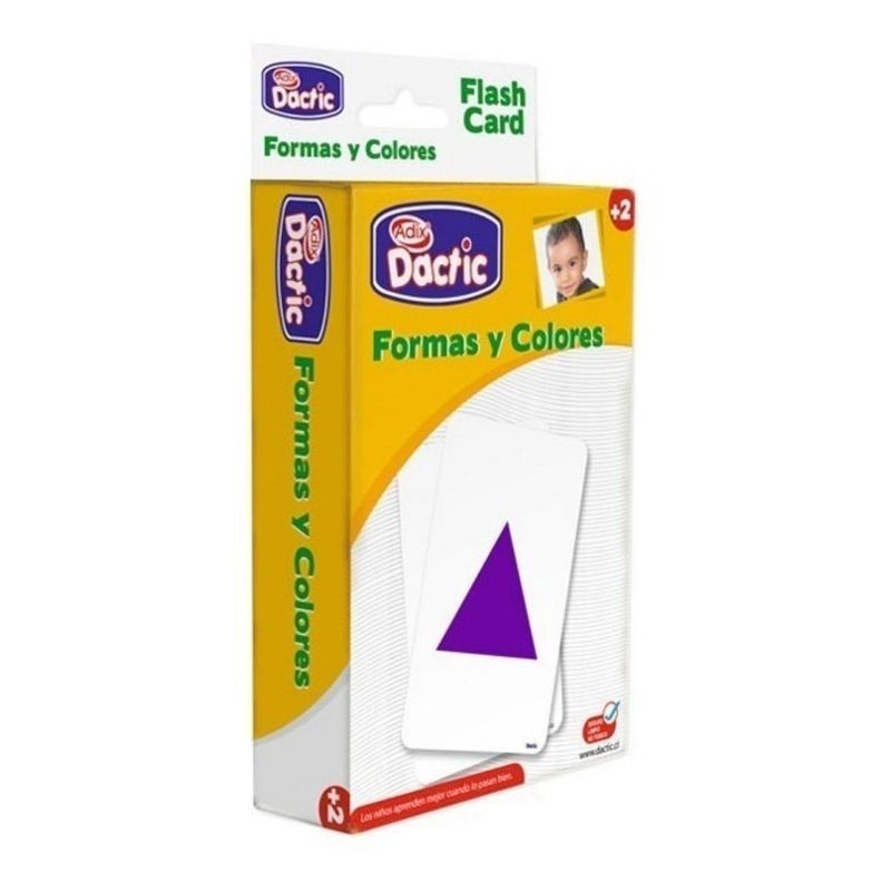 DACTIC - Láminas Didácticas Flash Card Formas Y Colores Dactic