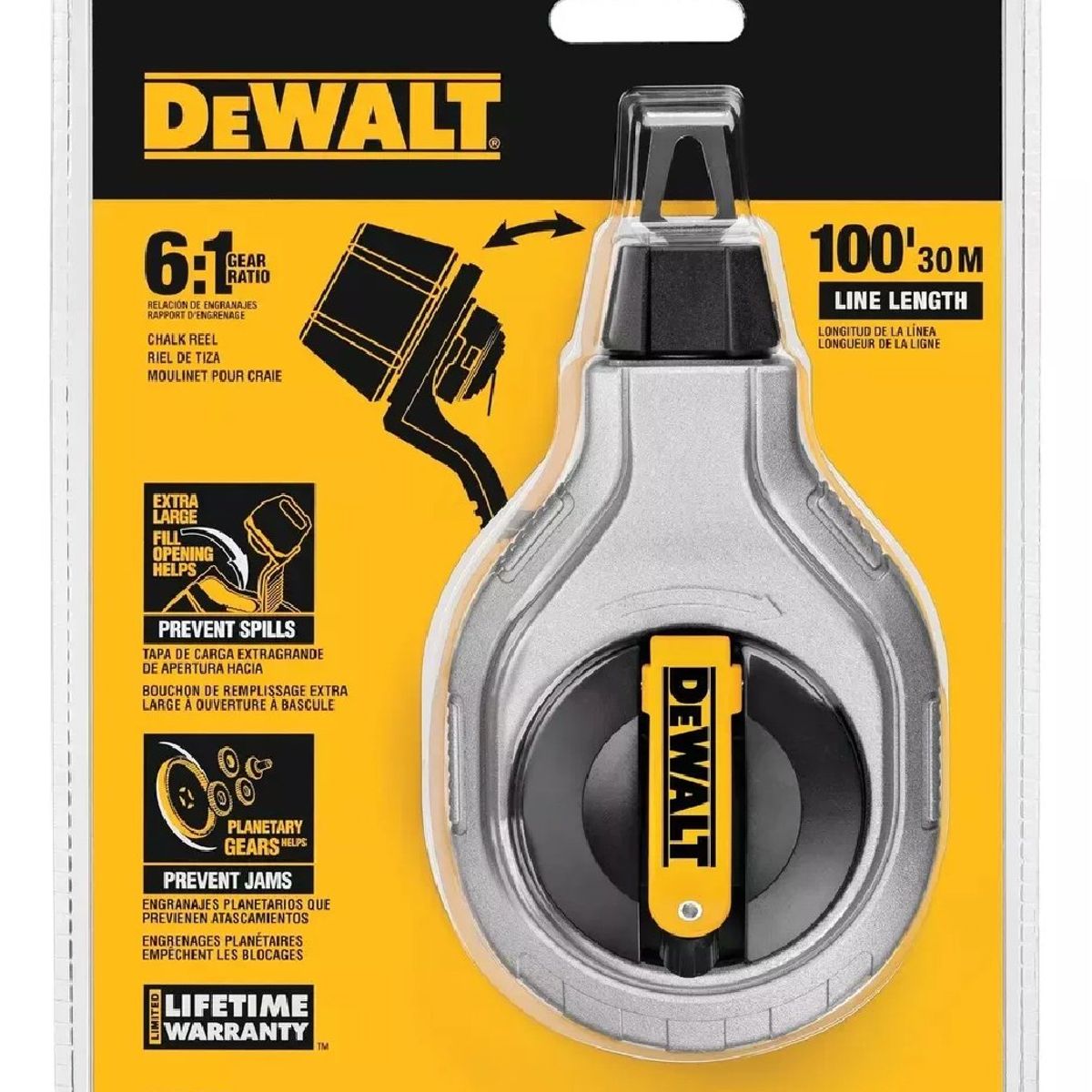 DEWALT - Tizador 30 Mts 6:1 Sin Tiza Dewalt Dwht47399
