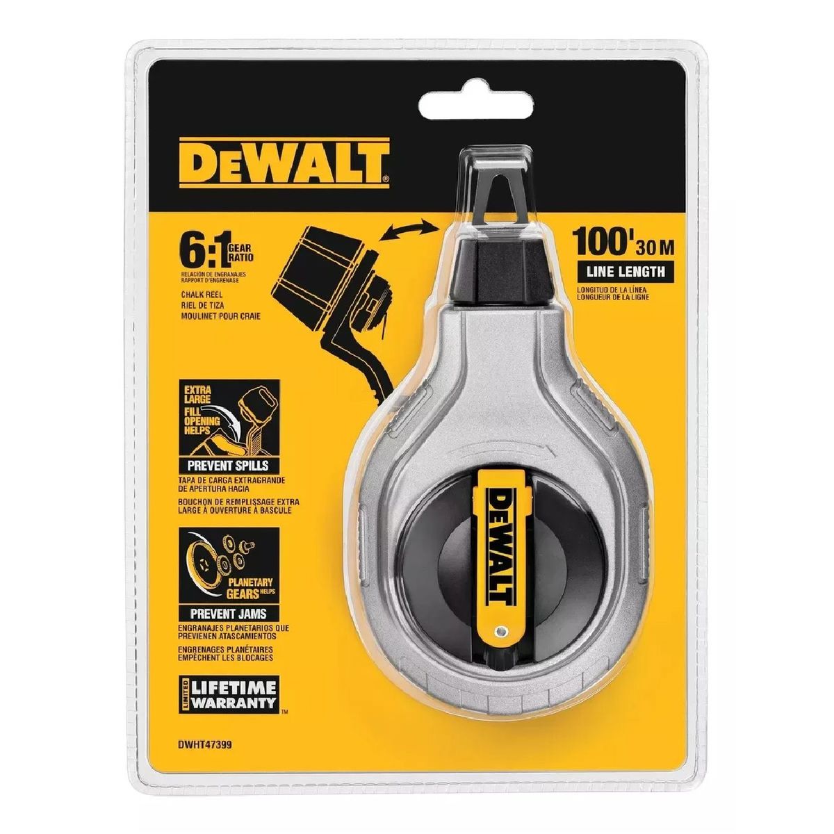 DEWALT - Tizador 30 Mts 6:1 Sin Tiza Dewalt Dwht47399