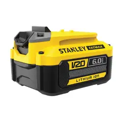 STANLEY - Batería 20v Ion De Litio 6.0ah