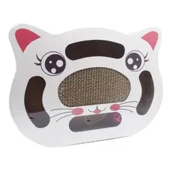 GENERICO - Rascador Para Gato Plano Con Juguete Pelota Y Cascabel
