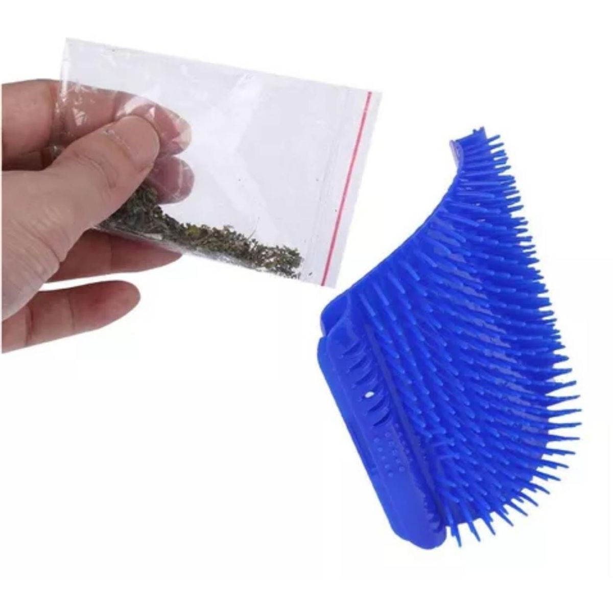 GENERICO - Rascador desmontable de esquina par agatos + catnip