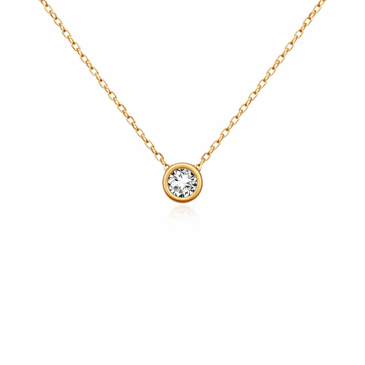 JOYAS MYTOKE - Punto De Luz Oro 18k Cadena 45cm Mujer Femenina