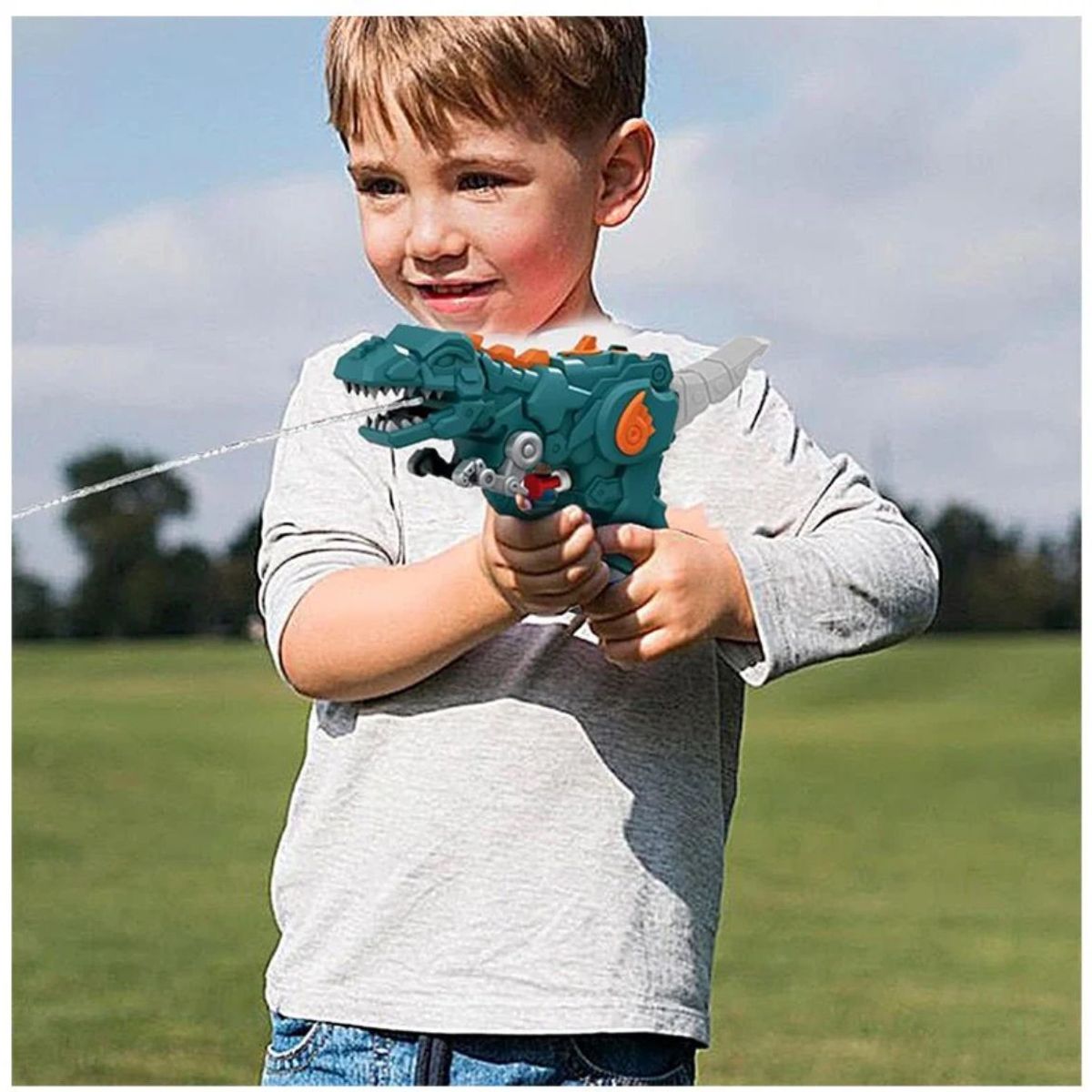 GENERICO - Pistola Lanza Agua Dinosaurio Juguete Niños Verano