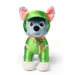 PAW PATROL - Peluche Rocky recue wheels 20cm
