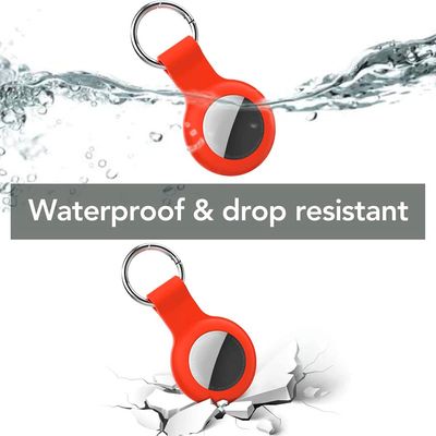 Imagen 2 del producto Funda Llavero Silicona Compatible Airtag Negro