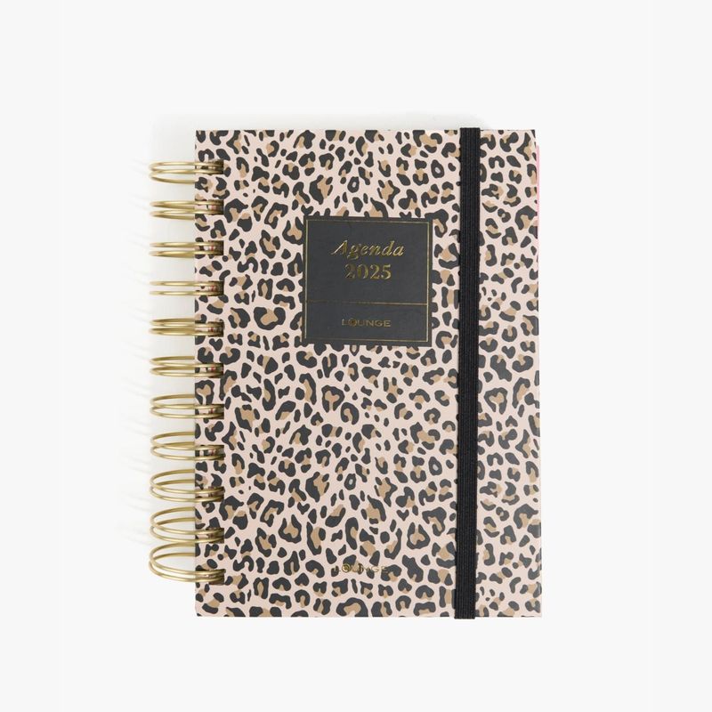 LOUNGE - Agenda Pequeña 2025 Animal Print