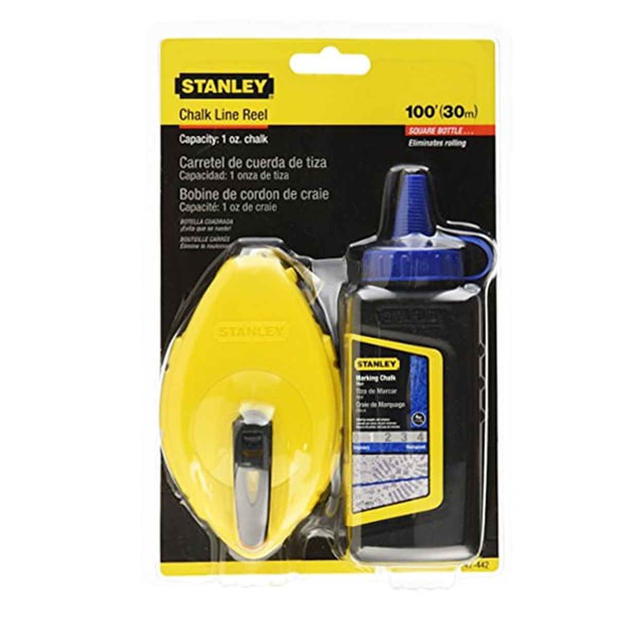 STANLEY - TIZADOR JGO LINEAS Y TIZA AZUL 47-442 STANLEY