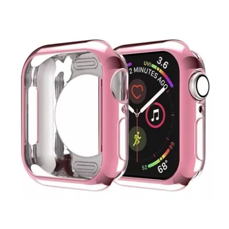 MACERATTA - Carcasa Para Apple Watch Serie 3, 2 Y 1 42mm Rosado