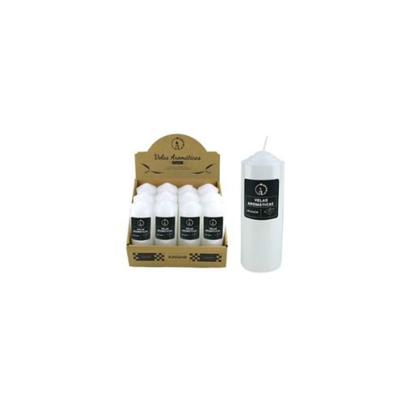 GENERICO - Vela Aromática Pilar Blanco 5x15cm 300g