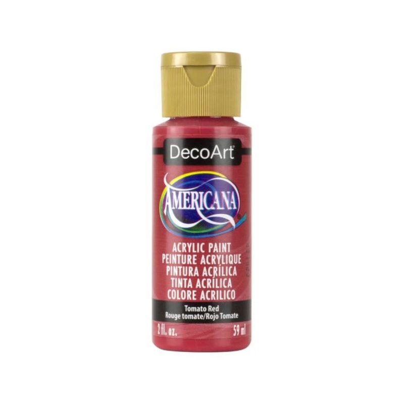 DECOART - Pintura Acrílica DecoArt Tomato Red DA169 Rojo 59 ml