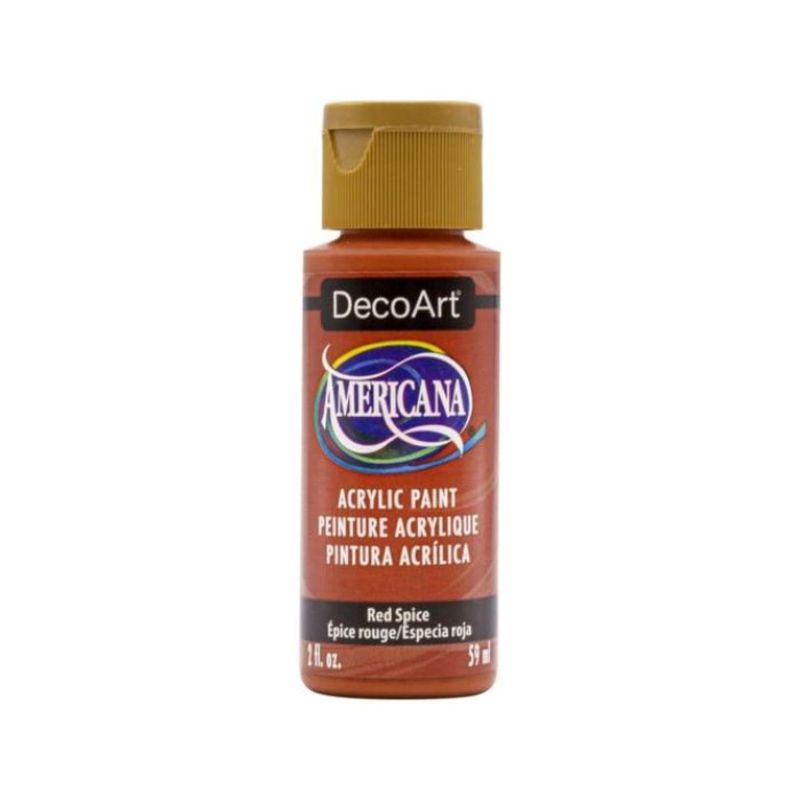 DECOART - Pintura Acrílica DecoArt Red Spice DA404 Rojo 59 ml