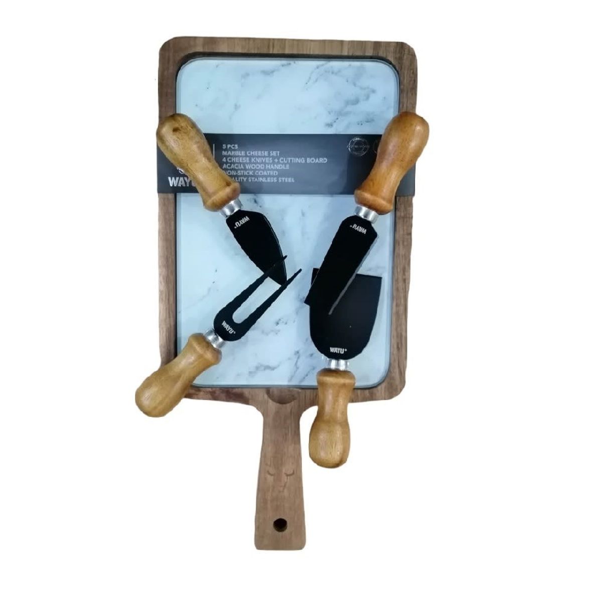 GENERICO - SET TABLA APERITIVO PREMIUM WAYU 5 PIEZAS