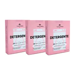 CASA NATIVA - Pack Triple Detergente Láminas Sin Aroma