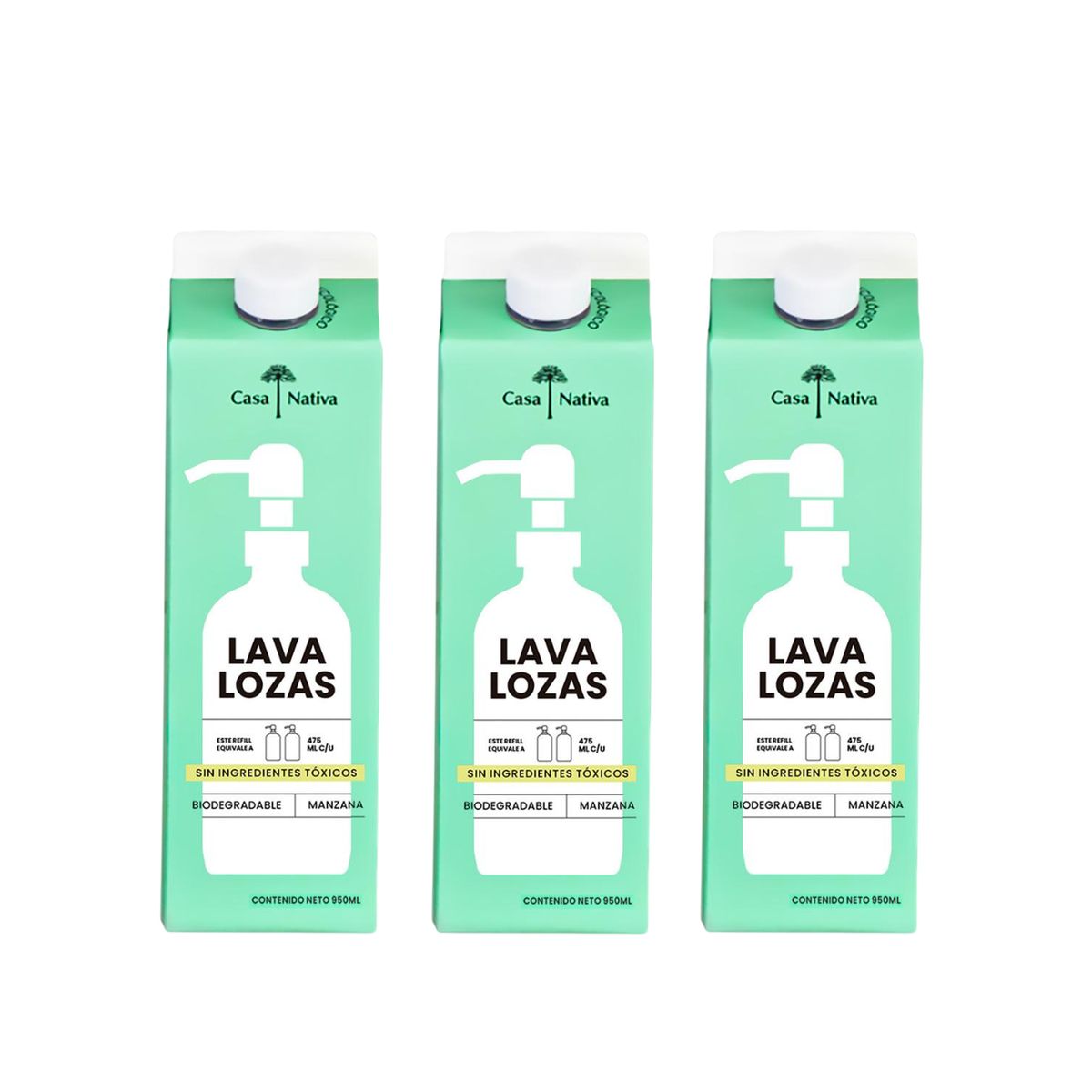 CASA NATIVA - Triple Lavaloza Manzana Verde