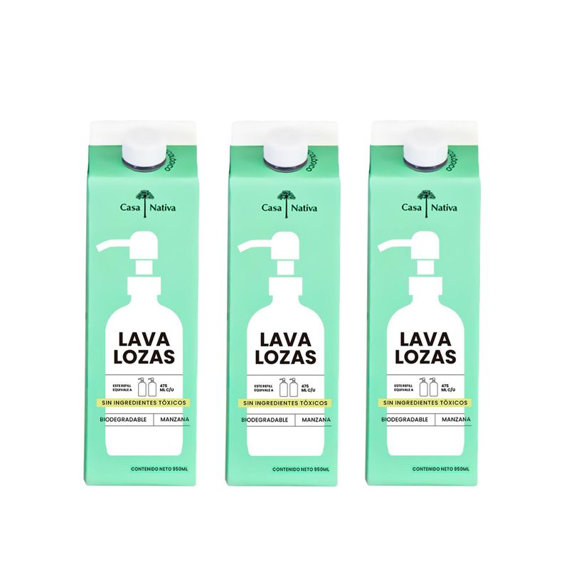 CASA NATIVA - Triple Lavaloza Manzana Verde
