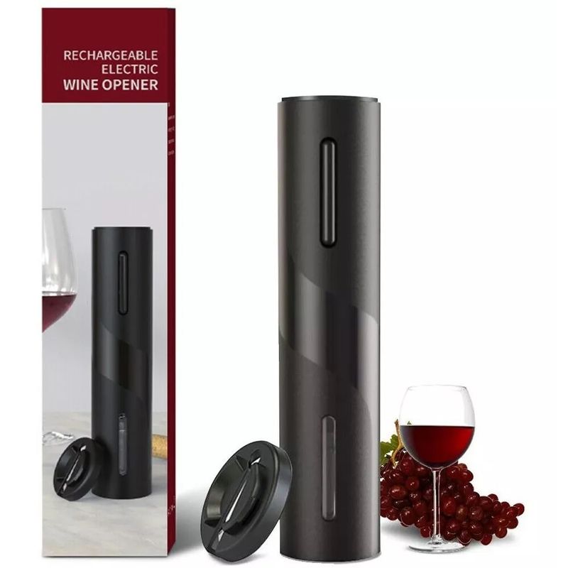 GENERICO - Descorchador Sacacorcho Destapador Abridor Eléctrico Vino