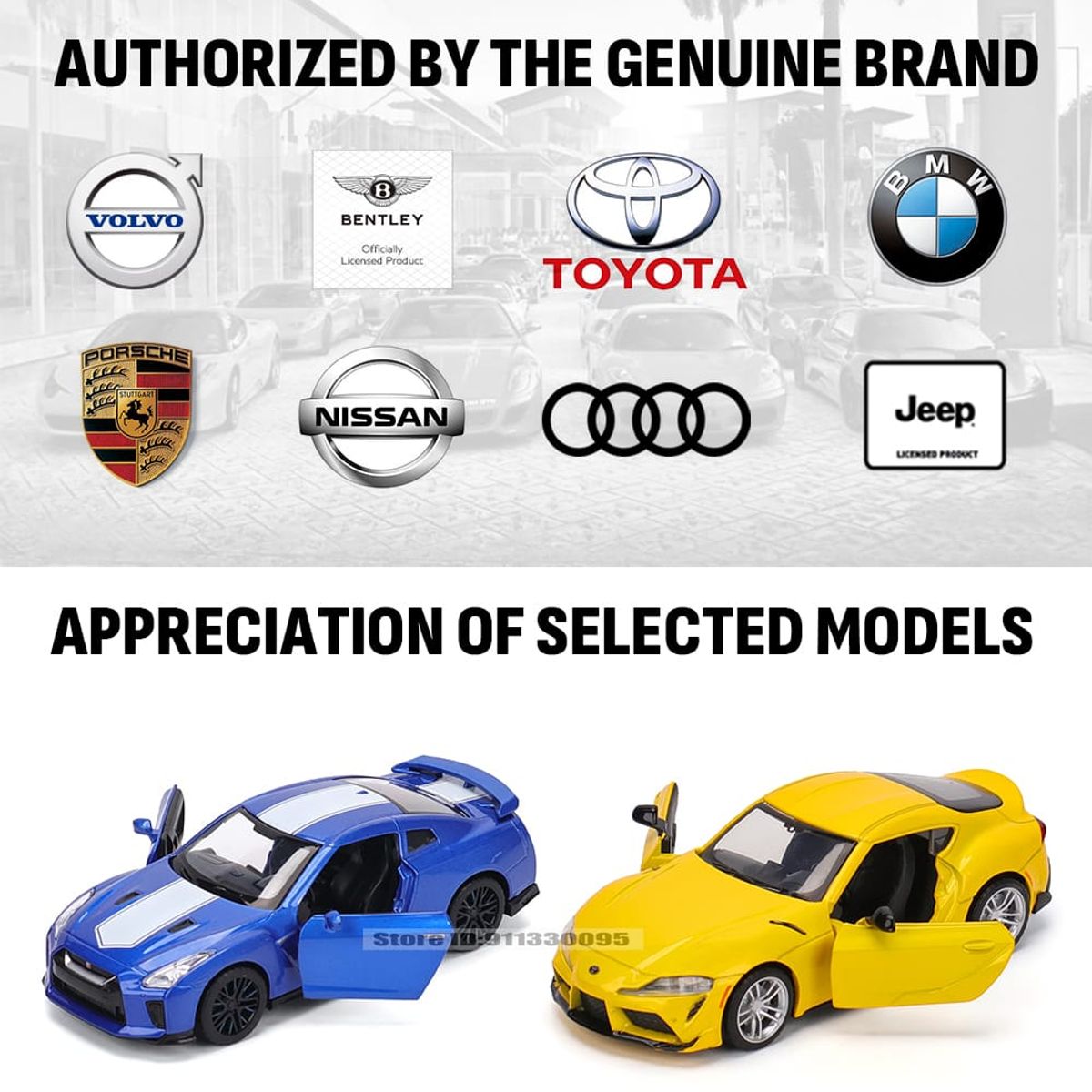 GENERICO - Porsche 911 GT2 RS automóvil de colección 1 :32 amarillo