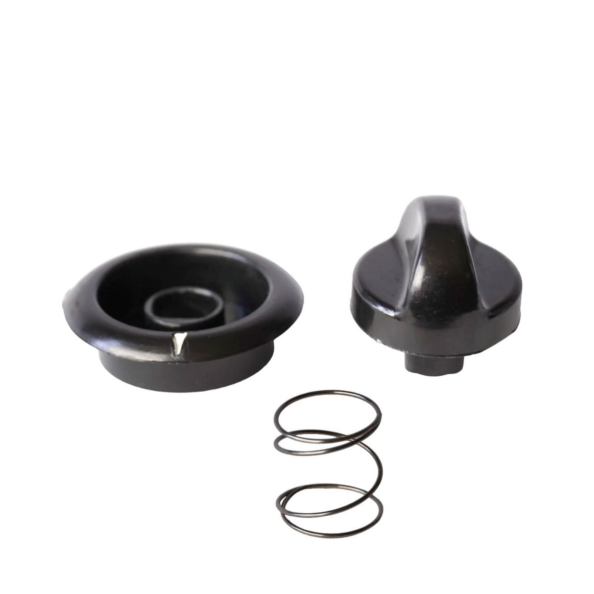 GENERICO - Perilla Cocina Sindelen 7000 Negro 8mm - Kit