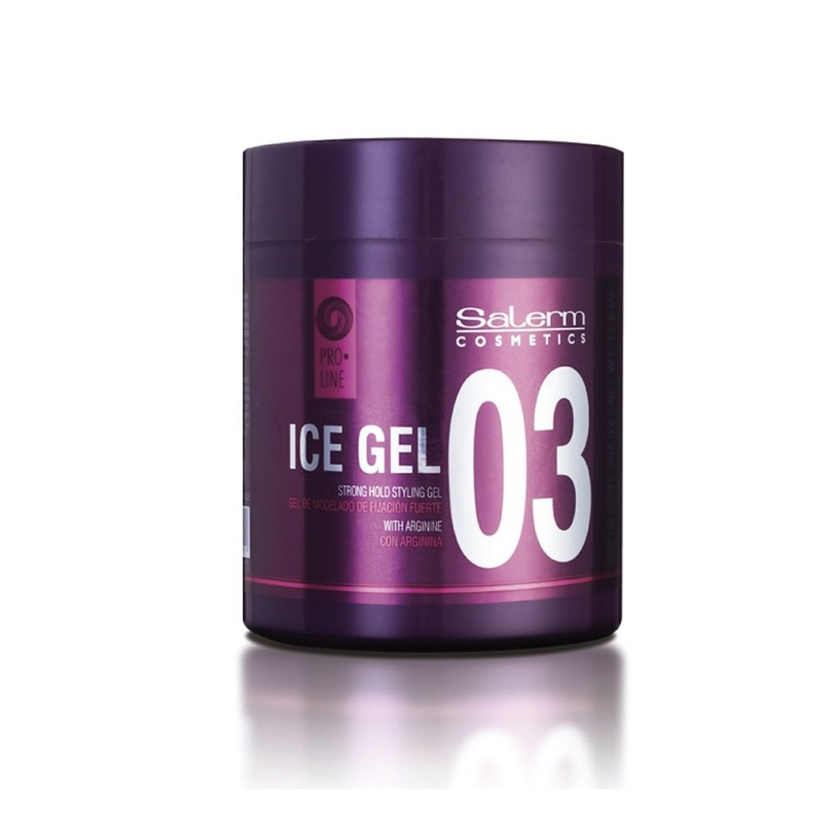 SALERM - Salerm Pro Line Ice Gel 03 Modelado Fijado Fuerte 500ml.-