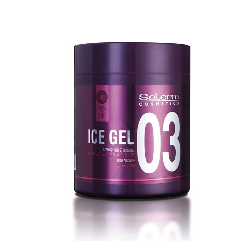 SALERM - Salerm Pro Line Ice Gel 03 Modelado Fijado Fuerte 500ml.-