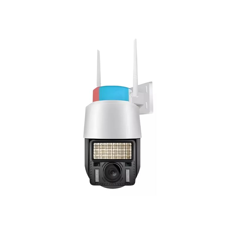 GENERICO - Cámara De Vigilancia Ip Wifi Exterior De 24 Led Con Baliza