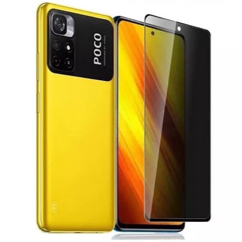 GENERICO - Lámina De Vidrio Anti Espia Para Xiaomi Poco X4 Pro 5G