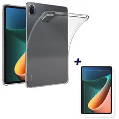 GENERICO - Carcasa Silicona para Xiaomi Pad 5 + Vidrio pantalla