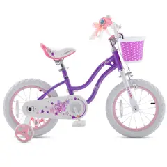 ROYAL BABY - Bicicleta Chipmunk Stargirl 16" Morada
