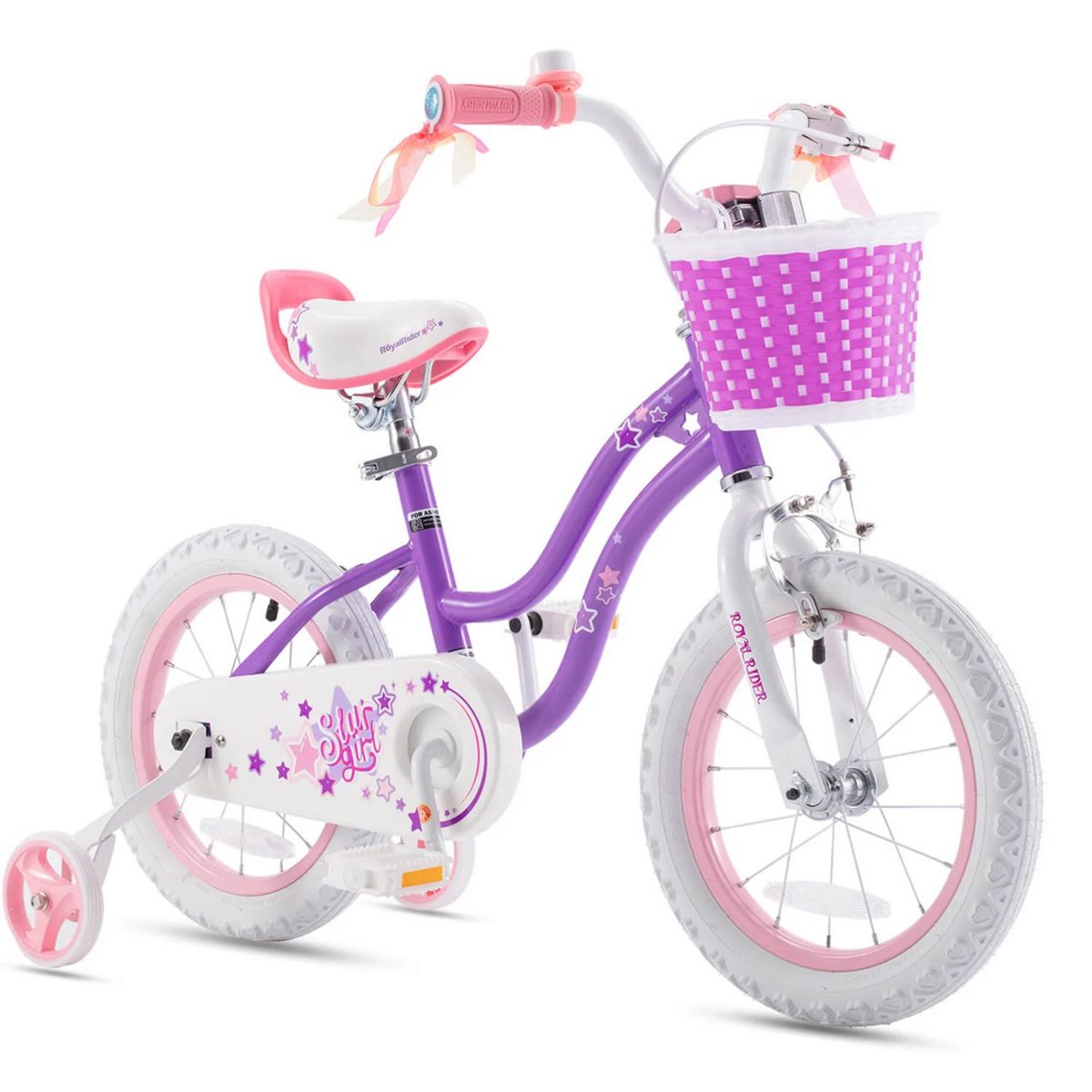 ROYAL BABY - Bicicleta Royal Baby Chipmunk Stargirl 16" Morada